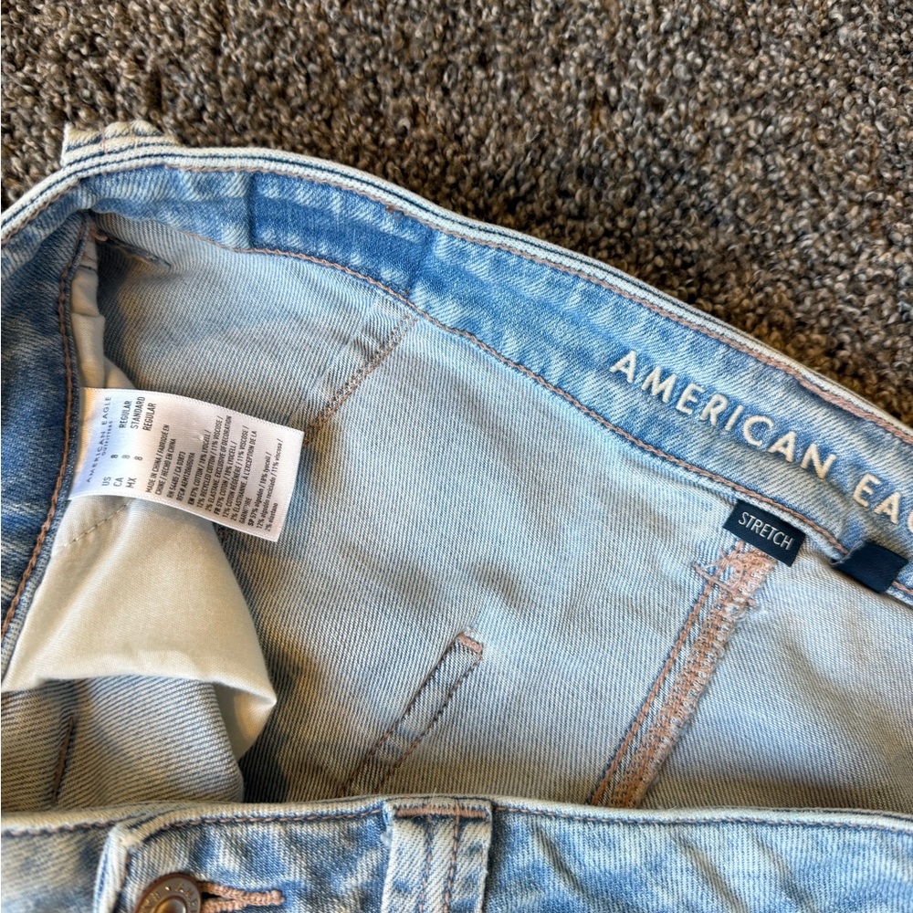 American Eagle Outfitters Light Wash Denim